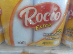 lot 392 image: Pkg of 48 Rolls Rocio 2 ply Toilet ...