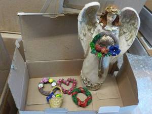 lot 407 image: Case of 24 Sets Resin 9 Angel with...
