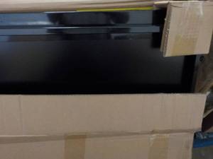 lot 420 image: Case of 2 Metal Shelves for Husky G...