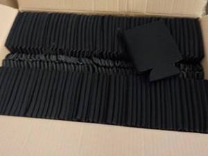 lot 424 image: Case of 100 Black Collapsible Can C...