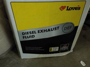 lot 441 image: 2.5 Liter Jug Loves Diesel Exhaust...