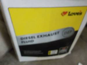 lot 444 image: 2.5 Liter Jug Loves Diesel Exhaust...