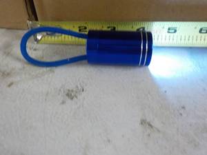 lot 449 image: Case of 50 4 Blue LED Flashlights...