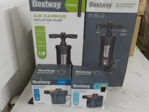 lot 451 image: 4 Bestway Pumps...