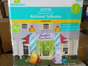 lot 454 image: Easter Air Blown Inflatable...