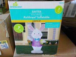 lot 455 image: Easter Air Blown Inflatable...