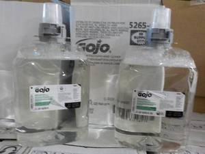 lot 274 image: 2 - 2 liter Jugs GOJO Hand soap...