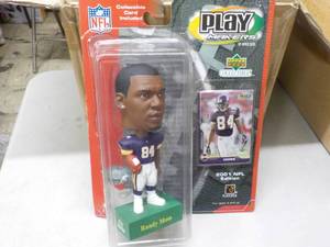 lot 458 image: NFL Randy Moss Collectible Bobblehe...