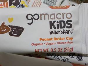 lot 481 image: 115 Gomacro Kids Protein Bars...