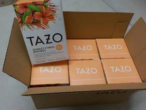 lot 483 image: Case of TAZO Herbal Tea...