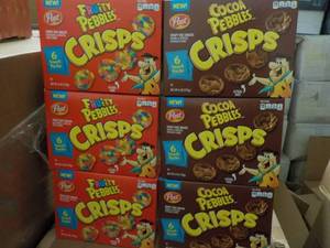 lot 540 image: 6 Boxes Post Cocoa Pebbles and Frui...