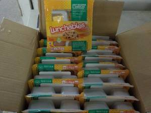 lot 596 image: Case of 16- 3.1oz Pkgs Refrigerated...
