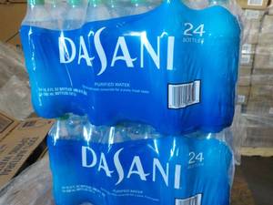 lot 607 image: 2 - 24 Packs Dasani Water...