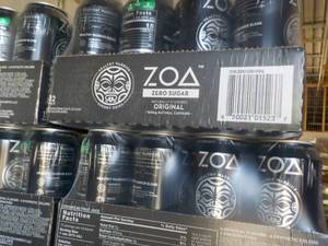 lot 615 image: 2 - 12 Packs ZOA Energy Drinks...