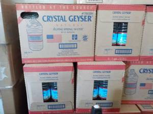 lot 624 image: 2 Cases Crystal Geyser Alpine Sprin...