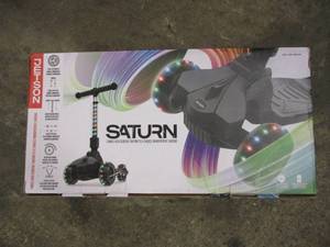 lot 37 image: Saturn 3 Wheel Light Up Scooter...