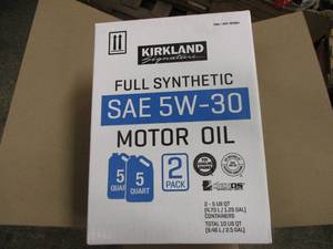 lot 50 image: Kirkland Full Synthetic Motor Oil ...