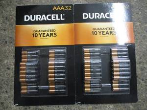 lot 61 image: 64 Duracell AA Batteries...