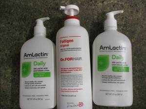 lot 90 image: Lotion and Hair Growth Shampoo...