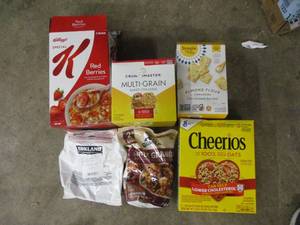 lot 122 image: Cereal and Crackers...