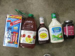 lot 123 image: Sauce and Juice...