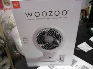 lot 198 image: Woozoo Globe Fan with Remote...
