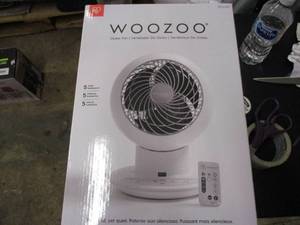 lot 215 image: Woozoo Remote Controlled Globe Fan...