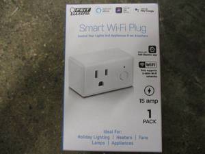 lot 231 image: Feit Electric Smart WIFI Plug...