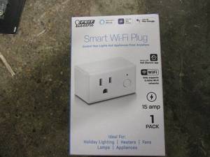 lot 232 image: Feit Electric Smart WIFI Plug...