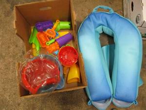lot 240 image: Beach Toys and A Water Floatie...