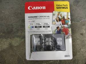 lot 242 image: Canon Genuine Canon Ink Pack...