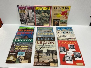 lot 21 image: American Legion and WWII Magazines