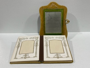 lot 41 image: Antique Photo Album on Stand