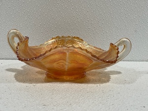 lot 49 image: Carnival Glass Candy Dish