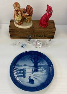 lot 21 image: Group Including Hummel, Swarovski And More