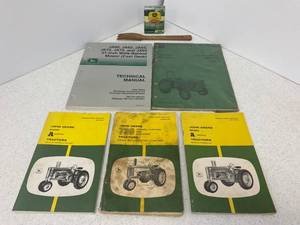lot 31 image: Group Of John Deere Tractor Manuals And More