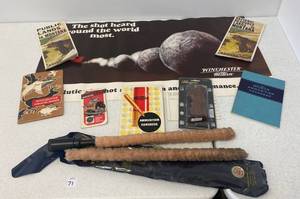 lot 71 image: Vintage Hunting Literature Including Winchester, Western And More
