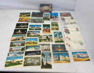 lot 76 image: Group Of Vintage Washington DC. Postcards