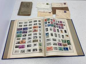 lot 89 image: Vintage Stamps And Books