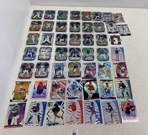 lot 91 image: Group Of Misc. Panini Baseball Trading Cards Including Rookies