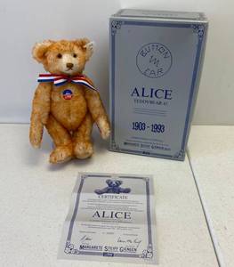 lot 96 image: Vintage Steiff Alice Teddy Bear Limited Edition 20575000