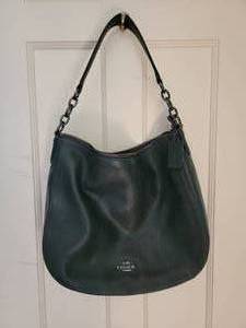 lot 80 image: Coach Chelsea Pebble Leather Hobo Handbag