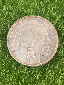 .999 Silver Sioux  Bison Half oz Round