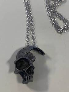 Half Skull Necklace