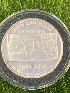 1oz .999 Silver North Dakota Lewis & Clark Round