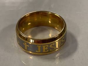 Jesus Ring Size 7