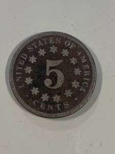 1868 Shield Nickel