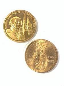 George Washington & Statue of Liberty Coins
