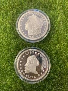 Lot of 2 Replica Liberty Rounds