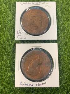 US Treasury & President Nixon Tokens